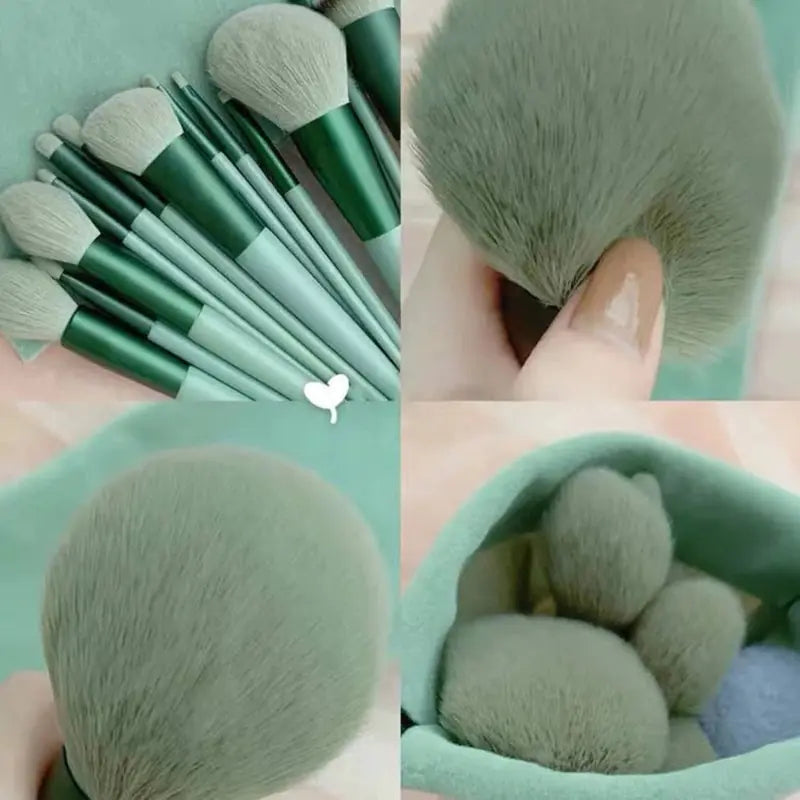 Soft Makeup Brushes Set