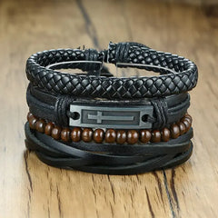 4Pcs/ Set Braided Bracelets