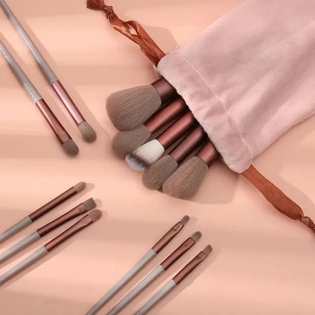 Soft Makeup Brushes Set