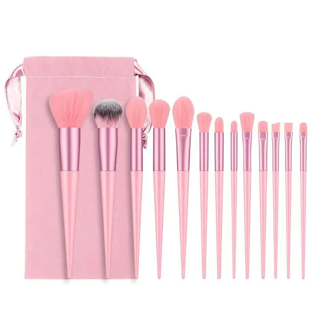 Soft Makeup Brushes Set