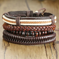 4Pcs/ Set Braided Bracelets