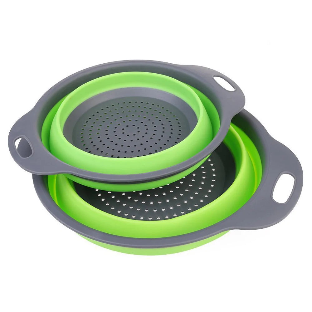 Foldable Silicone Vegetable Strainer