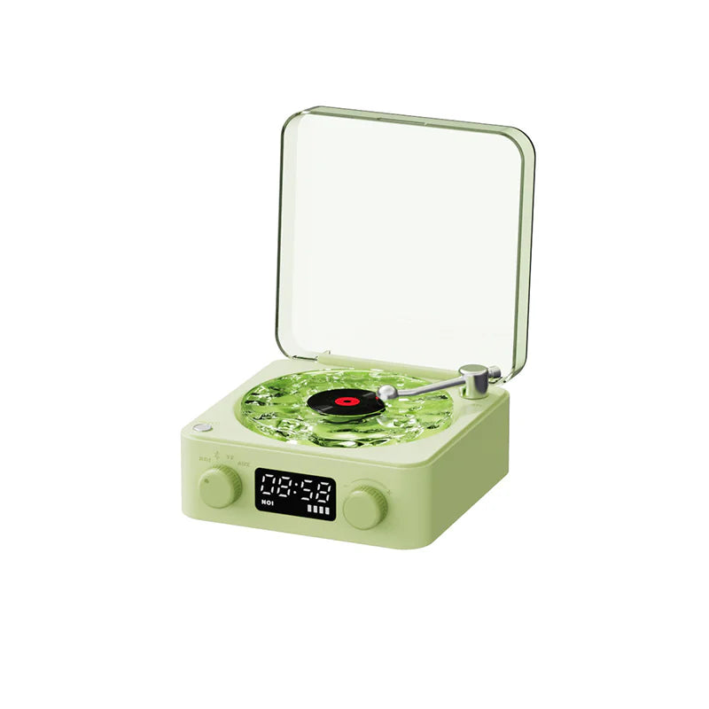 Retro Bluetooth Turntable Speaker