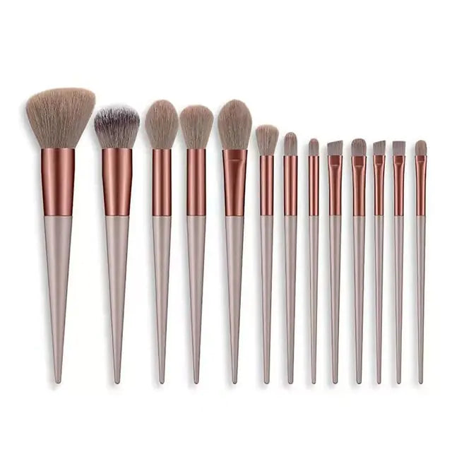 Soft Makeup Brushes Set