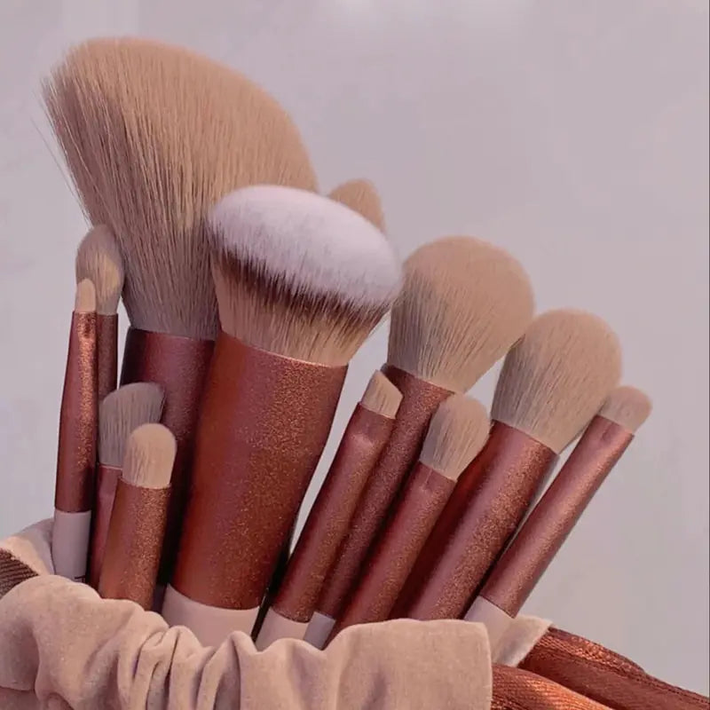 Soft Makeup Brushes Set