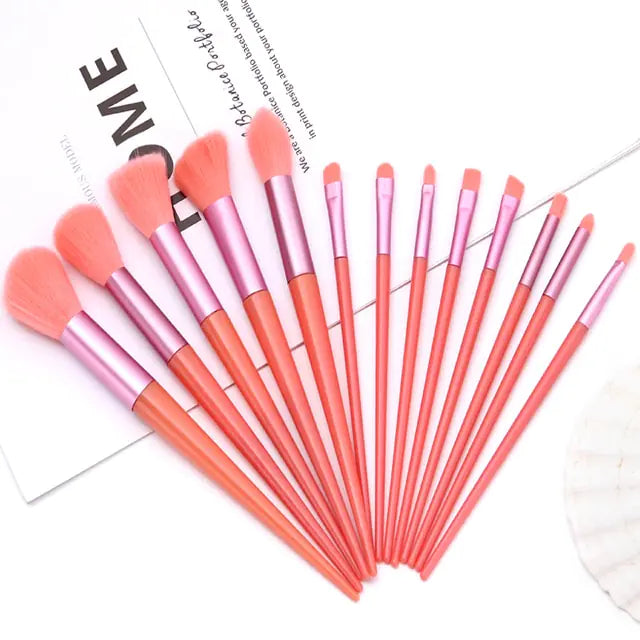 Soft Makeup Brushes Set