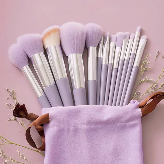 Soft Makeup Brushes Set